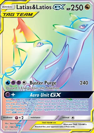 Latias & Latios-GX 190/181