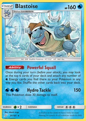 Blastoise 25/181