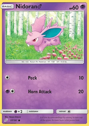 Nidoran ♂ 57/181