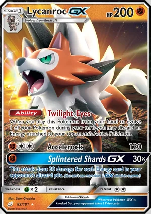 Lycanroc-GX 82/181