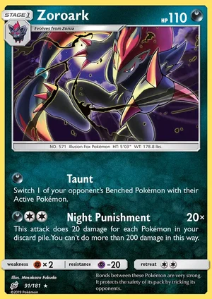 Zoroark 91/181