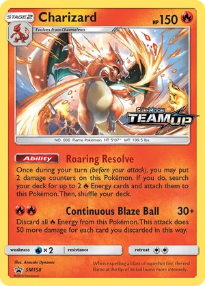 Charizard — Black Star Promo SM158