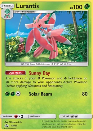 Lurantis — Black Star Promo SM25