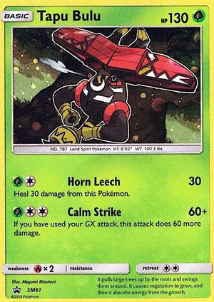 Tapu Bulu — Black Star Promo SM61