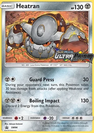 Heatran — Black Star Promo SM96