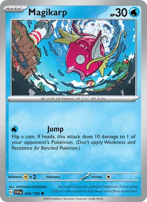 Magikarp Scarlet &amp; Violet Pokémon TCG Common 044