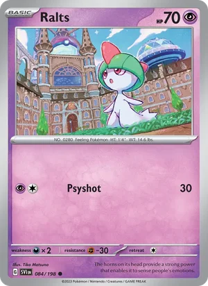 Ralts, Scarlet & Violet 84