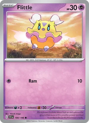 Flittle Scarlet &amp; Violet Pokémon TCG Common 100