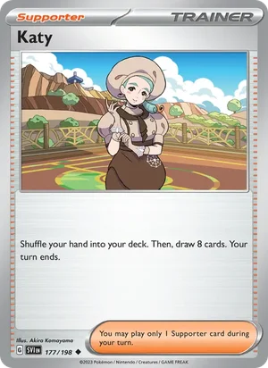 Katy Scarlet &amp; Violet Pokémon TCG Uncommon 177
