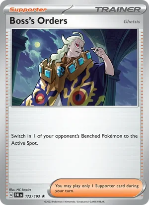 Boss's Orders, Paldea Evolved 172