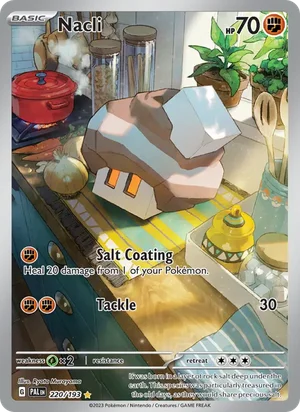 Nacli 220/193 Illustration Rare, Paldea Evolved Pokémon TCG card
