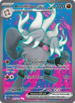 Annihilape ex 242/193 Ultra Rare, Paldea Evolved Pokémon TCG card