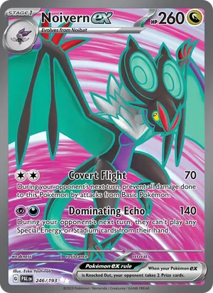 Noivern ex 246/193 Ultra Rare, Paldea Evolved Pokémon TCG card