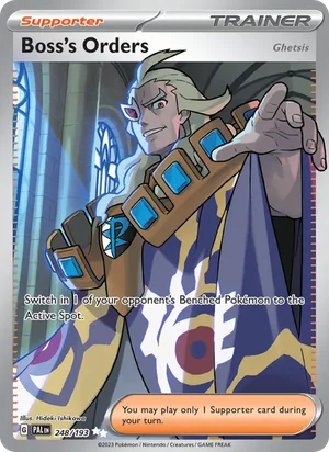 Boss's Orders 248/193 Ultra Rare, Paldea Evolved Pokémon TCG card