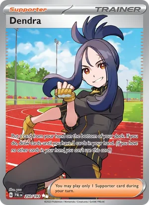 Dendra 250/193 Ultra Rare, Paldea Evolved Pokémon TCG card