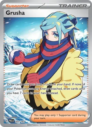 Grusha 253/193 Ultra Rare, Paldea Evolved Pokémon TCG card