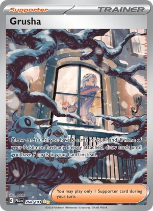 Grusha 268/193 Special Illustration Rare, Paldea Evolved Pokémon TCG card