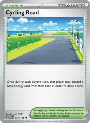 Cycling Road Pokémon 151 Pokémon TCG Uncommon 157