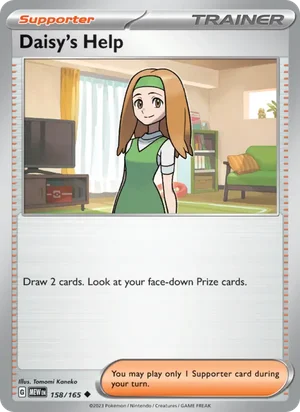 Daisy's Help Pokémon 151 Pokémon TCG Uncommon 158