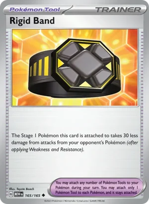 Rigid Band Pokémon 151 Pokémon TCG Uncommon 165