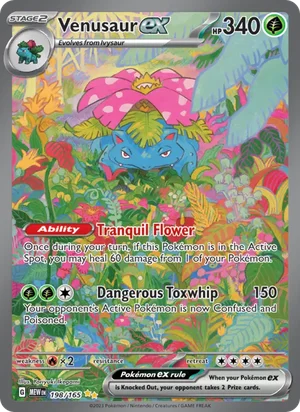 Venusaur ex Pokémon 151 Pokémon TCG Special Illustration Rare 198