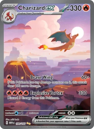Charizard ex Pokémon 151 Pokémon TCG Special Illustration Rare 199