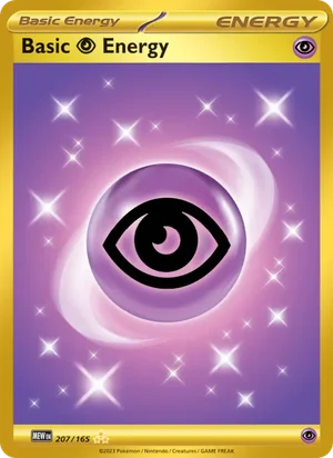 Basic Psychic Energy Pokémon 151 Pokémon TCG Hyper Rare 207