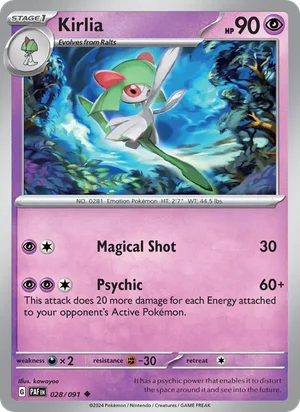 Kirlia, Paldean Fates 28