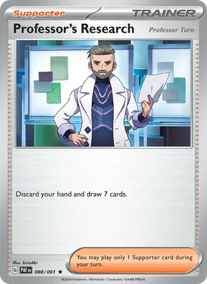 Professor's Research, Paldean Fates 88