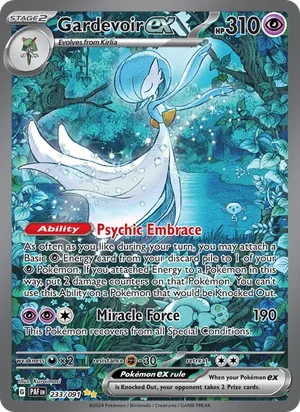 Gardevoir ex Paldean Fates Pokémon TCG Special Illustration Rare 233