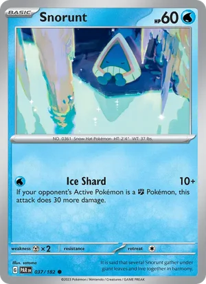 Snorunt 37/182