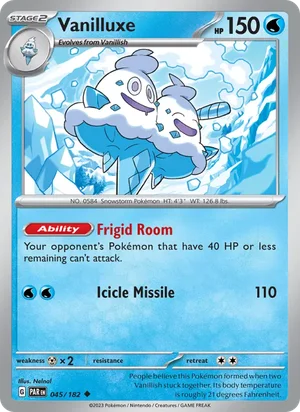 Vanilluxe 45/182