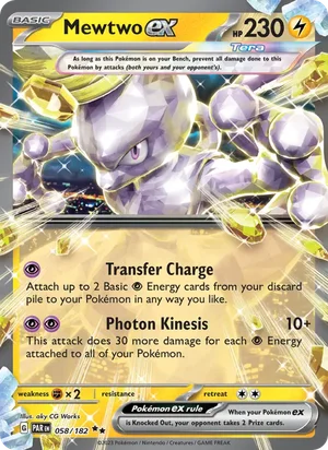 Mewtwo Ex 58/182
