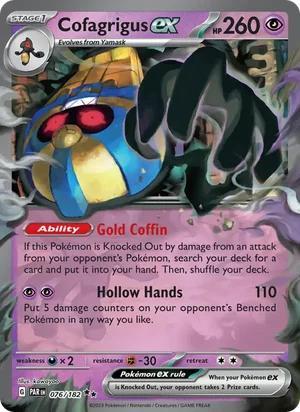 Cofagrigus Ex 76/182