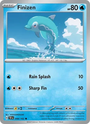 Finizen Temporal Forces Pokémon TCG Common 048