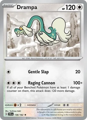 Drampa Temporal Forces Pokémon TCG Rare 138