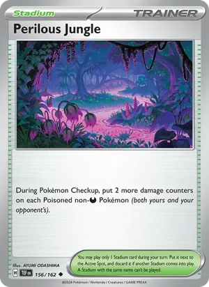 Perilous Jungle Temporal Forces Pokémon TCG Uncommon 156