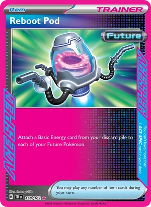 Reboot Pod Temporal Forces Pokémon TCG ACE SPEC Rare 158