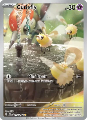 Cutiefly Temporal Forces Pokémon TCG Illustration Rare 172