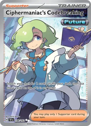 Ciphermaniac's Codebreaking Temporal Forces Pokémon TCG Ultra Rare 198