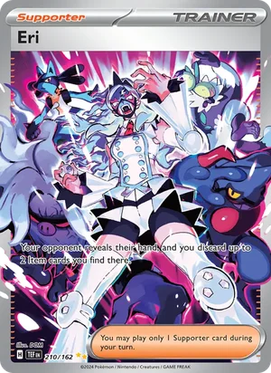 Eri Temporal Forces Pokémon TCG Special Illustration Rare 210
