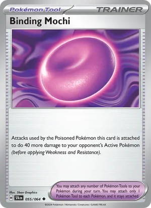Binding Mochi 055/064 Uncommon, Shrouded Fable Pokémon TCG card