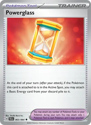 Powerglass 063/064 Uncommon, Shrouded Fable Pokémon TCG card