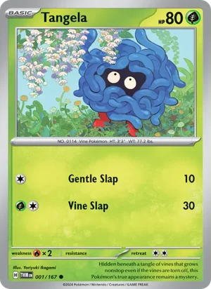 Tangela Twilight Masquerade Pokémon TCG Common 001