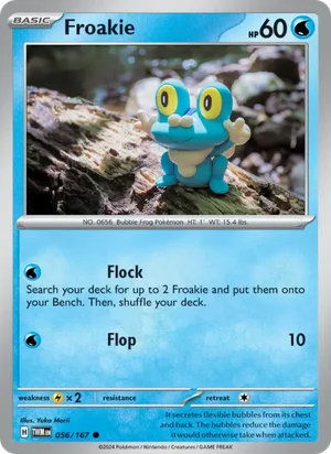 Froakie Twilight Masquerade Pokémon TCG Common 056