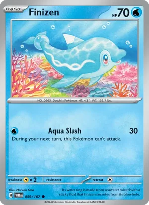 Finizen Twilight Masquerade Pokémon TCG Common 059