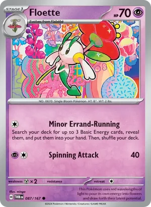 Floette Twilight Masquerade Pokémon TCG Common 087