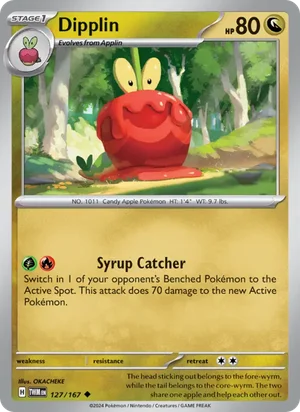 Dipplin Twilight Masquerade Pokémon TCG Uncommon 127