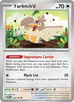 Farfetch'd Twilight Masquerade Pokémon TCG Common 132