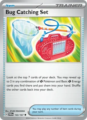 Bug Catching Set Twilight Masquerade Pokémon TCG Uncommon 143